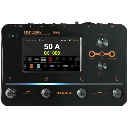 Mooer GS1000 LI Intelligent Amp Profiling Processor - Black - Image 8
