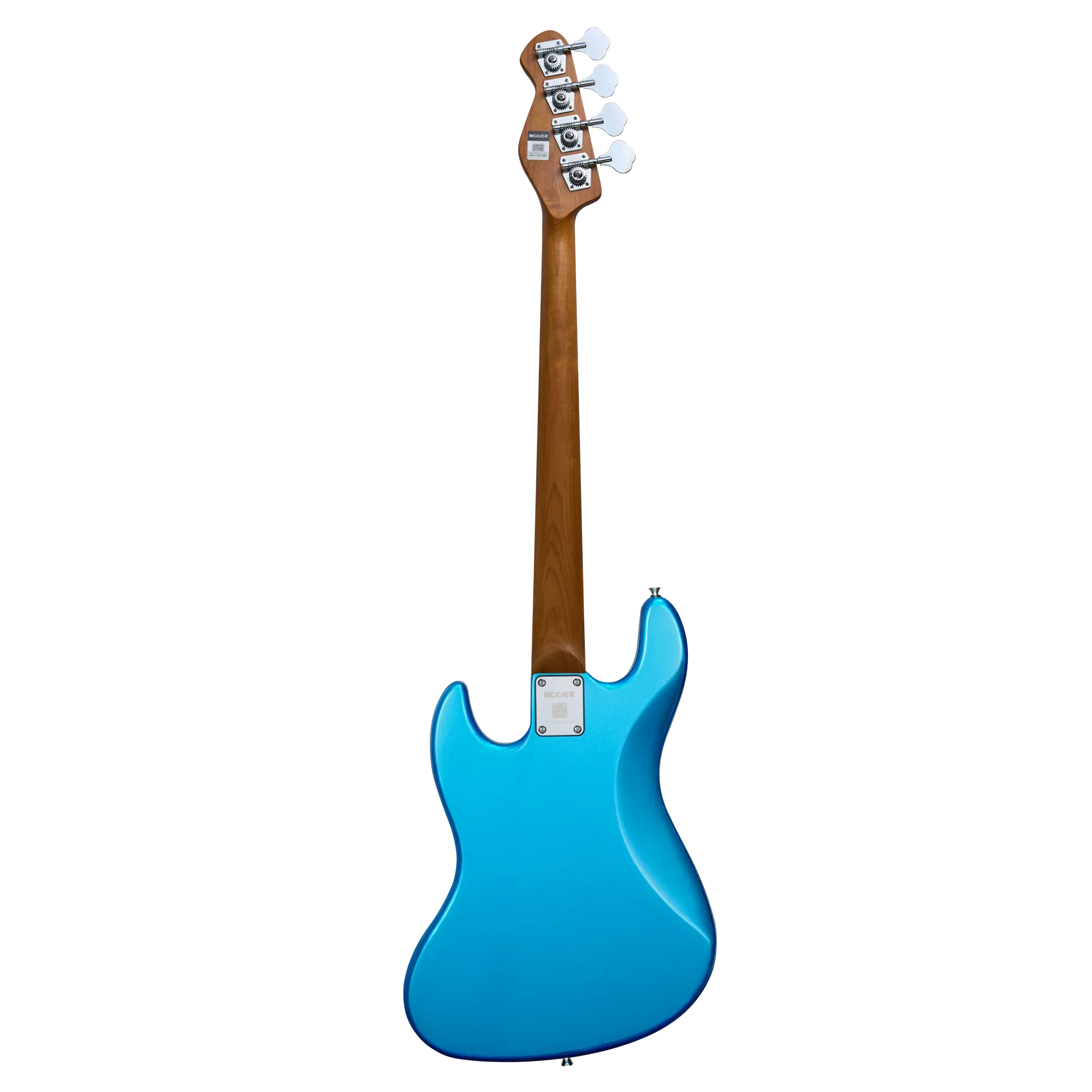 Mooer MBJ410 JZ-Style Electric Bass Guitar - Metal Blue - Image 2