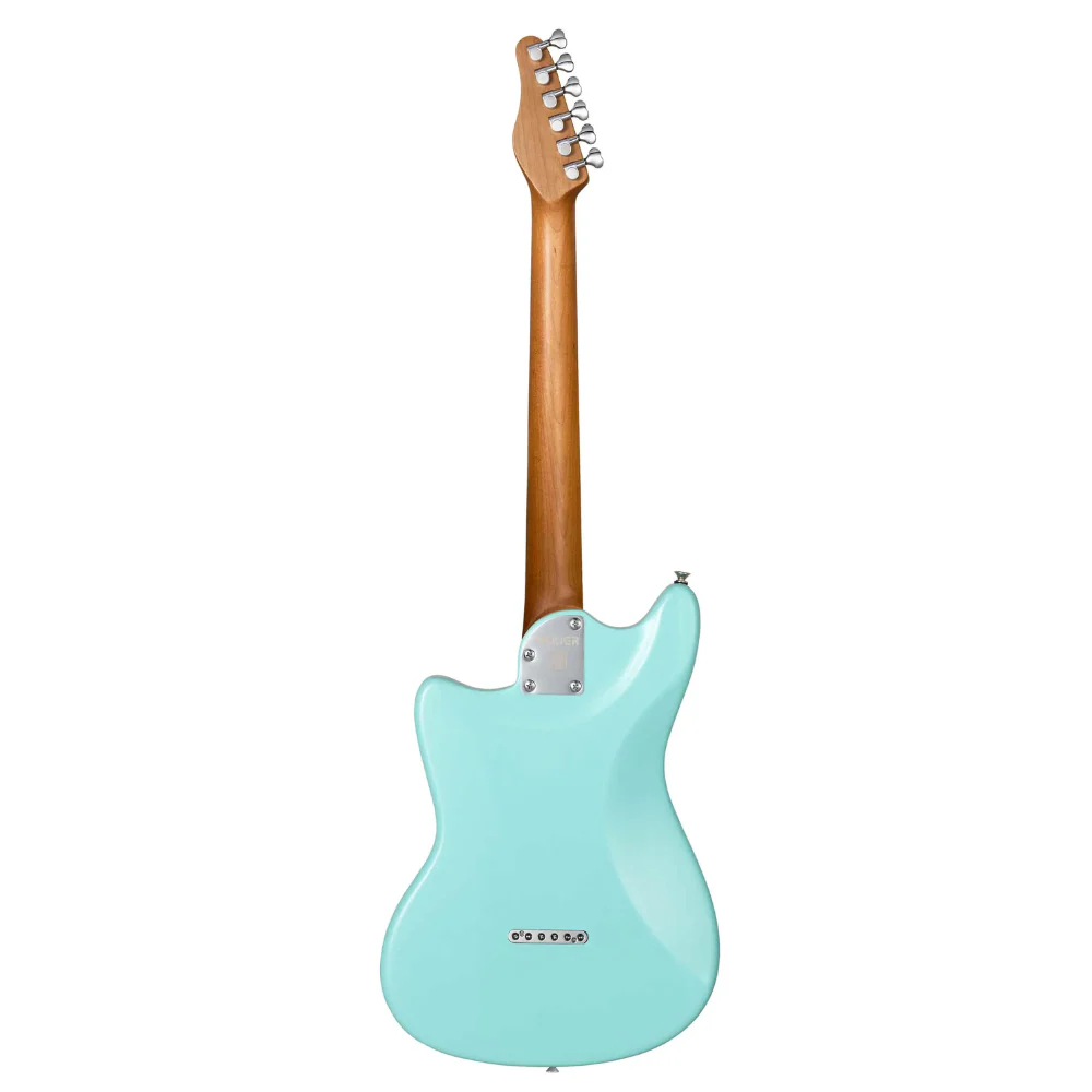 Mooer MLT10 Offset Light Electric Guitar - Candy Blue - Image 4