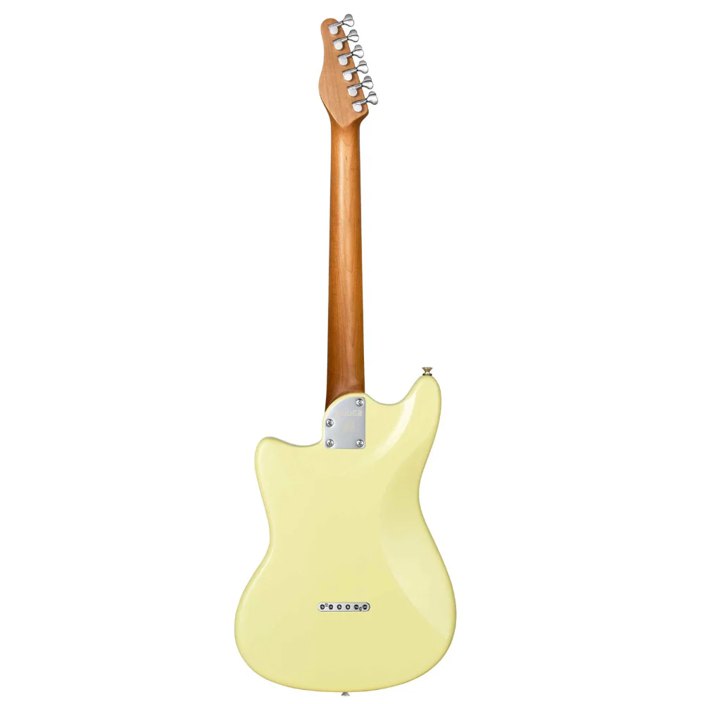 Mooer MLT10 Offset Light Electric Guitar - Candy Yellow - Image 2
