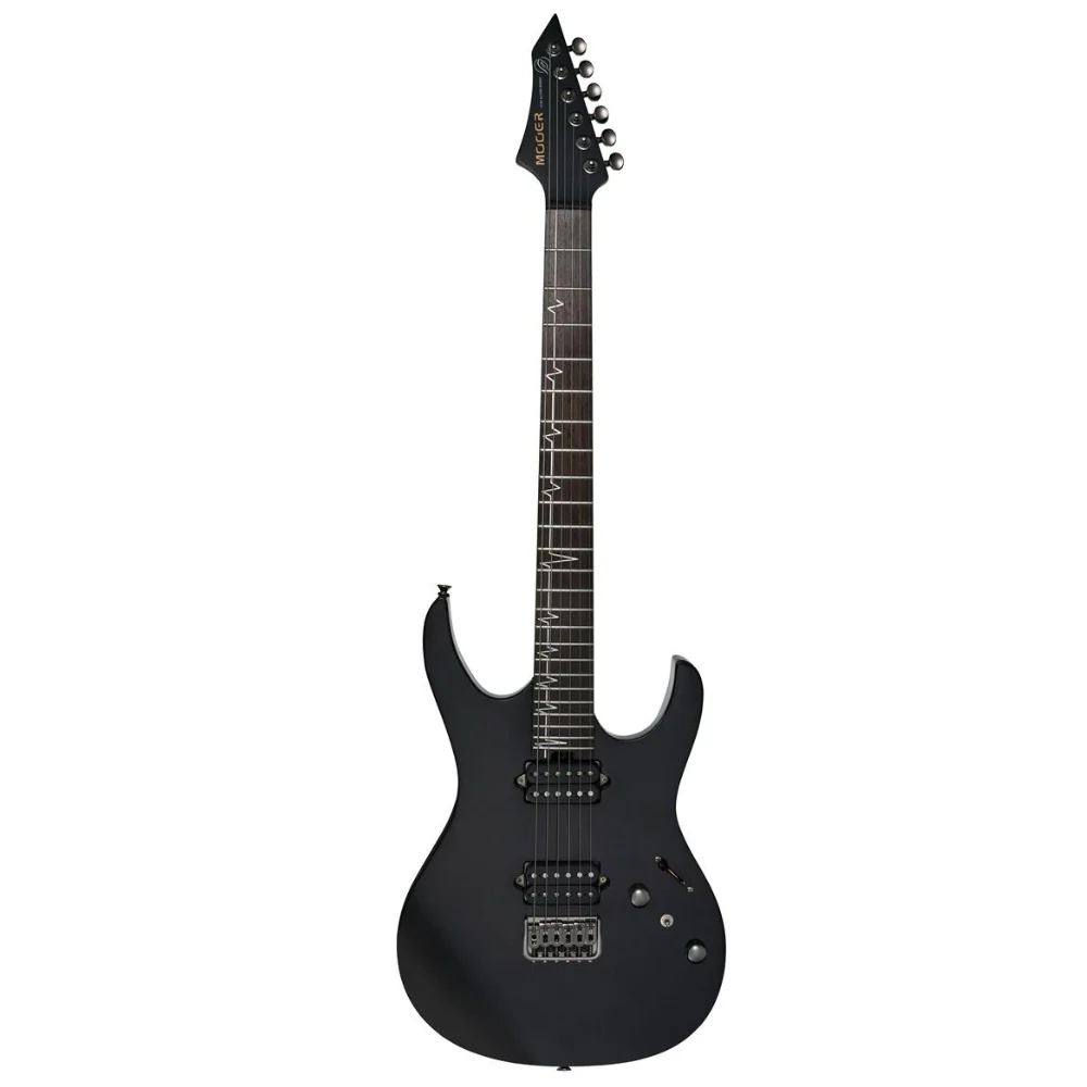 Mooer MMT100 Electric Guitar - Pearl Black - Image 3