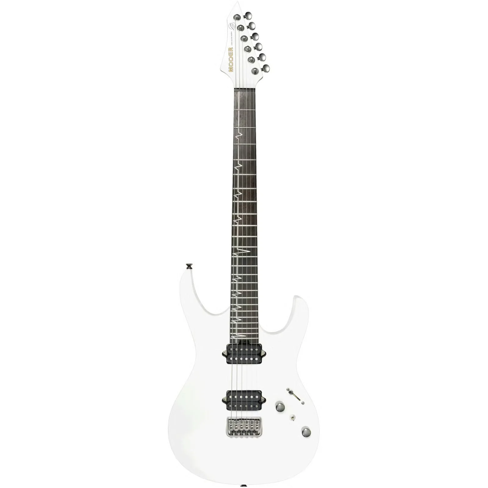 Mooer MMT100 Electric Guitar - Pearl White - Image 3