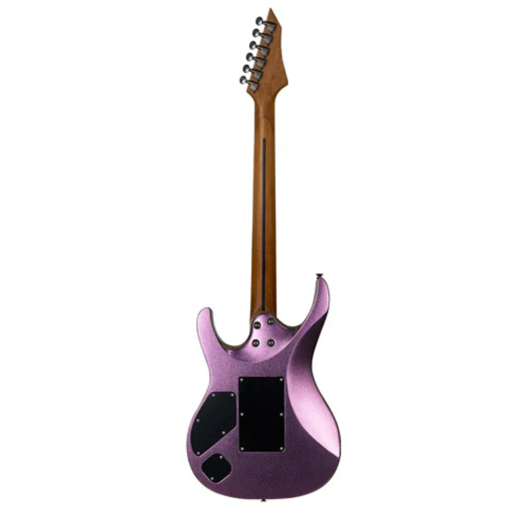 Mooer MMT100 Floyd Rose Electric Guitar - Aurora Pink - Image 3