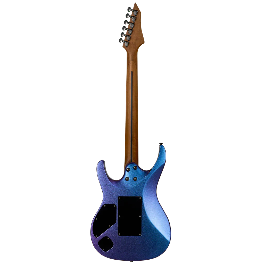 Mooer MMT100 Floyd Rose Electric Guitar - Aurora Purple - Image 3