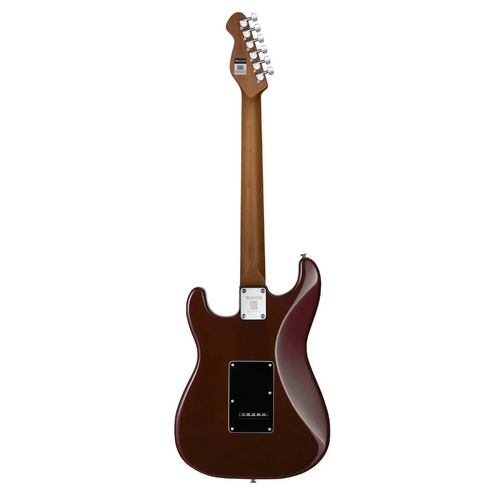Mooer MSC20 Electric Guitar - Amber Brown - Image 4