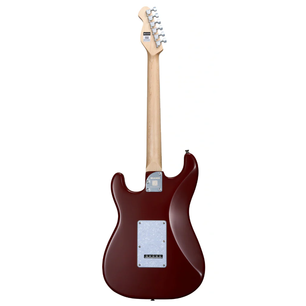 Mooer MSC30 Electric Guitar - Sunset Red - Image 2