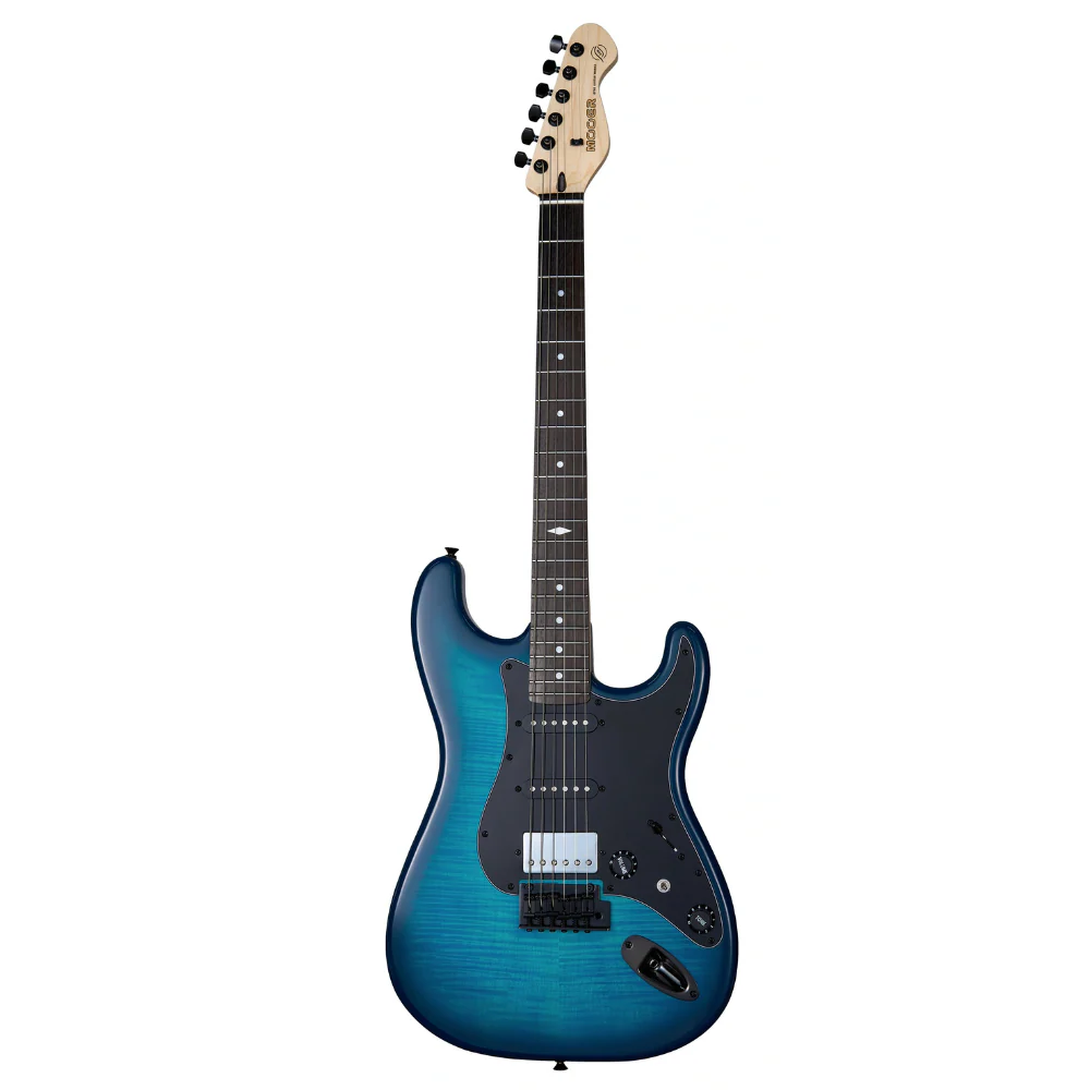 Mooer MSC31 Electric Guitar - Blue Burst - Image 4
