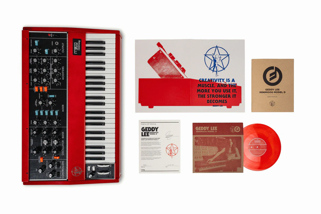 Moog Geddy Lee Minimoog Model D All Analog Synthesizer - Image 3