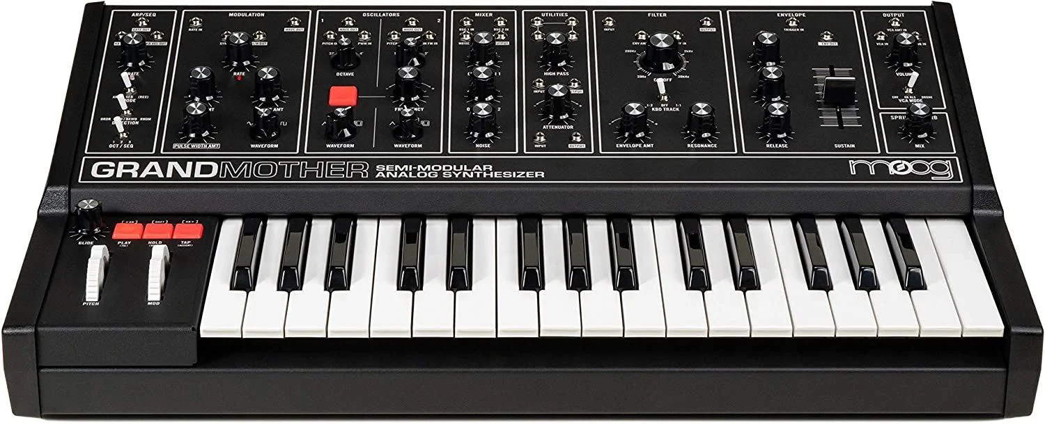 Moog Grandmother Semi-Modular Analogue Synthesizer (Dark Edition) - Image 3