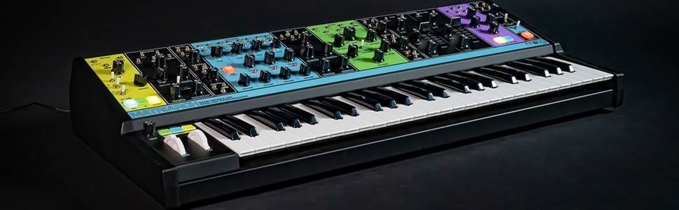 Moog Matriarch Semi-Modular Patchable 4-Note Paraphonic Analogue Synthesiser - Image 3