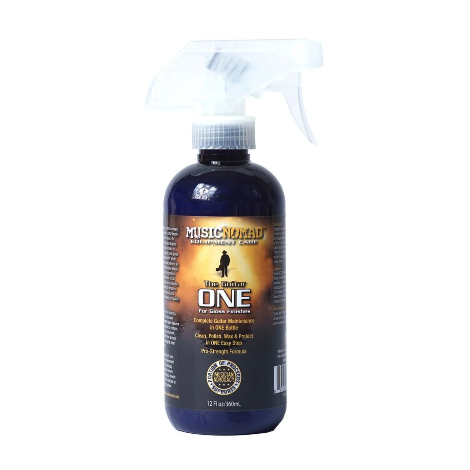 Music Nomad MN150 All In One Guitar Cleaner, Polish & Wax -360ml