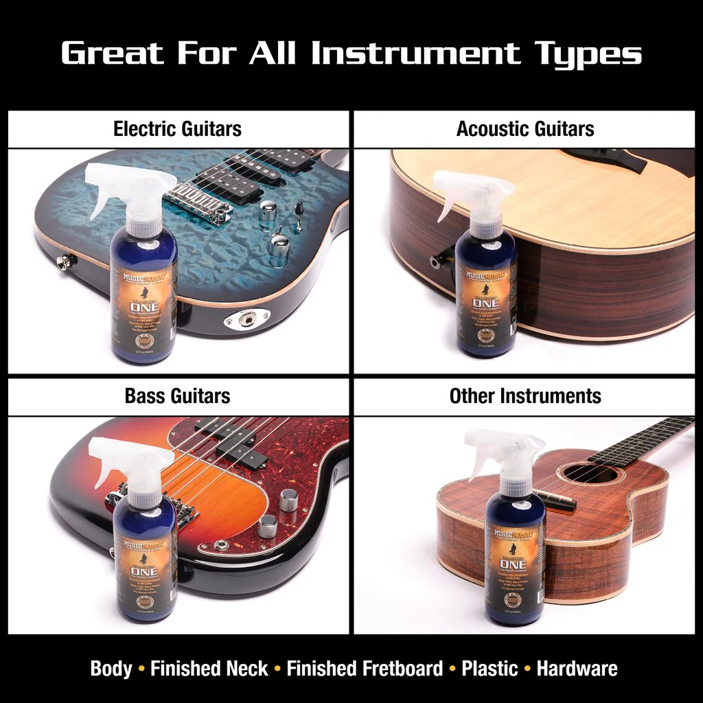 Music Nomad MN150 All In One Guitar Cleaner, Polish & Wax -360ml - Image 3
