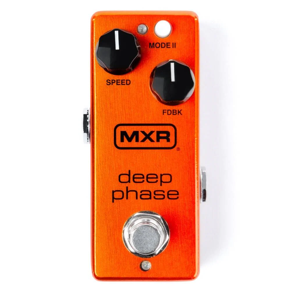 MXR Deep Phase Phaser Mini Guitar Effect Pedal - Image 7