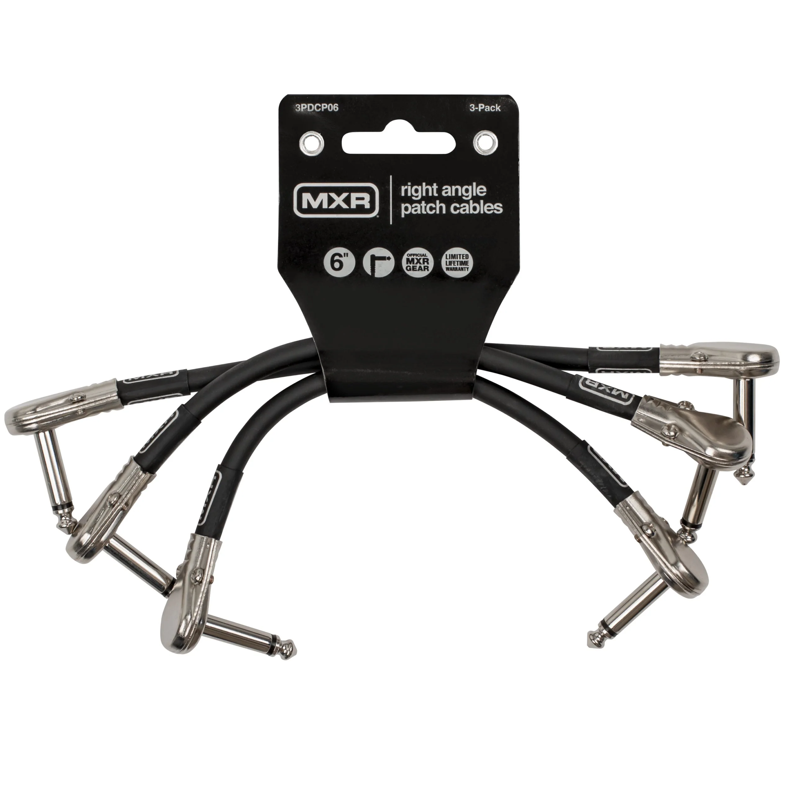 MXR JM506 6inch Patch Cable - 3 Pack