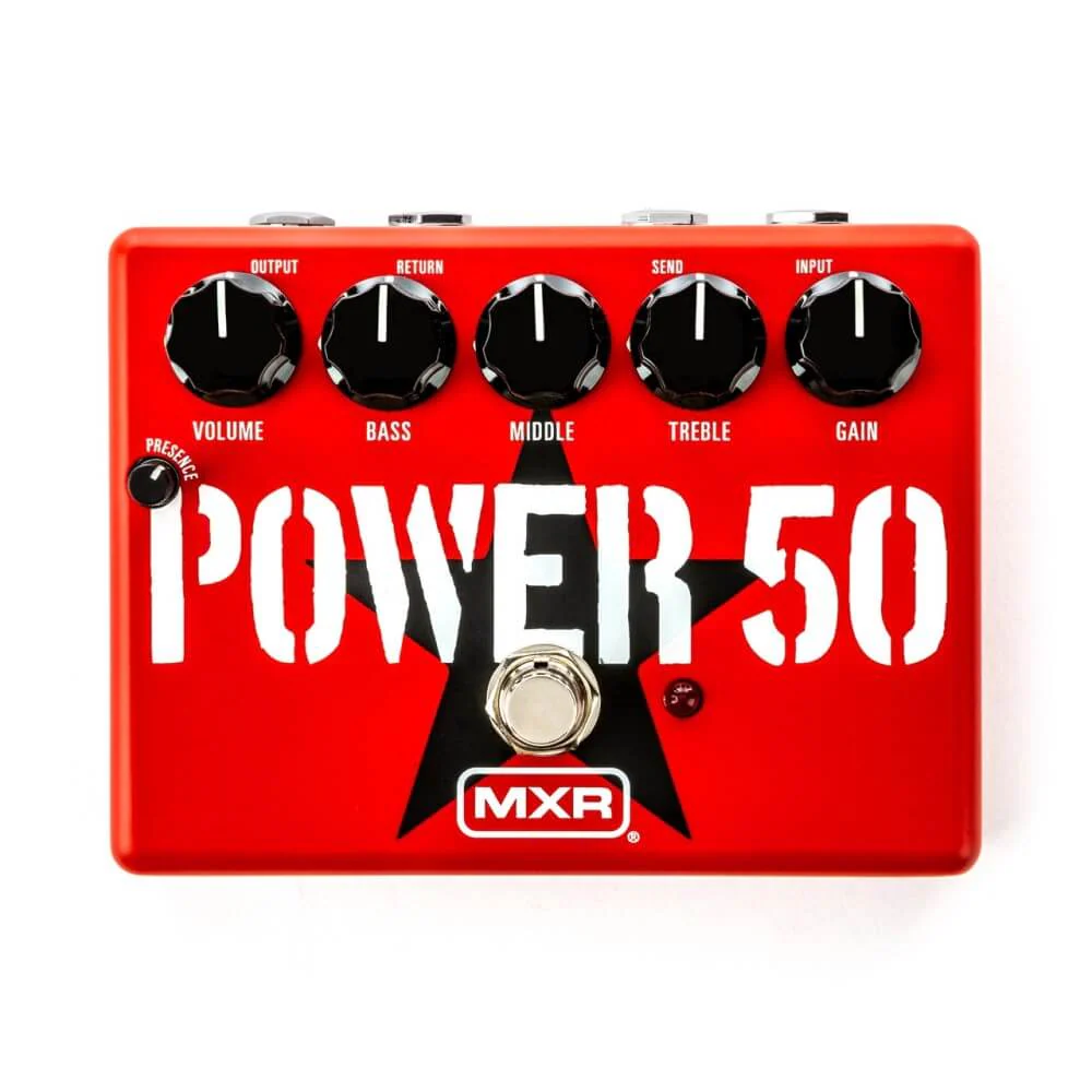 MXR TBM1 Tom Morello Power 50 Overdrive Effects Pedal - Image 16