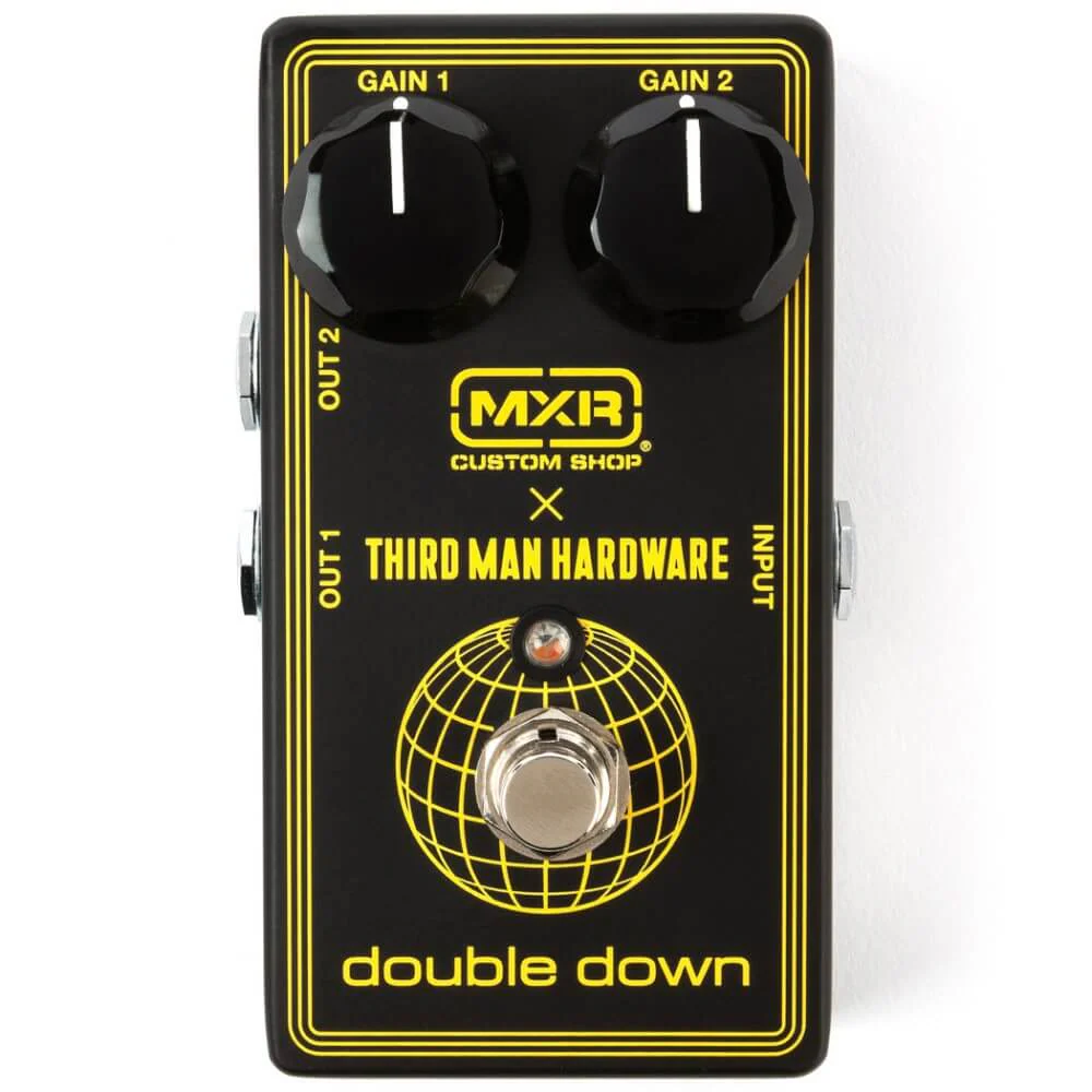 MXR x Third Man Hardware Double Down Dual Booster Guitar Effect Pedal - Image 11