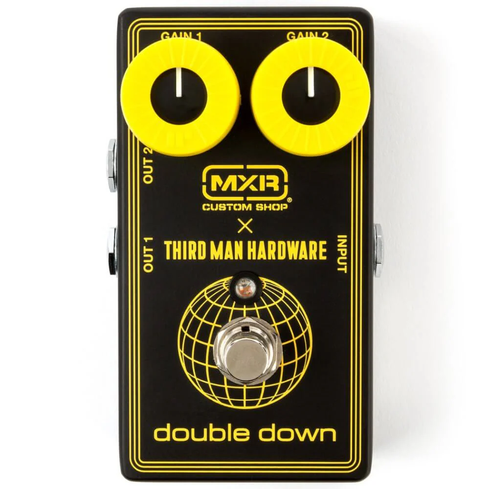 MXR x Third Man Hardware Double Down Dual Booster Guitar Effect Pedal - Image 2
