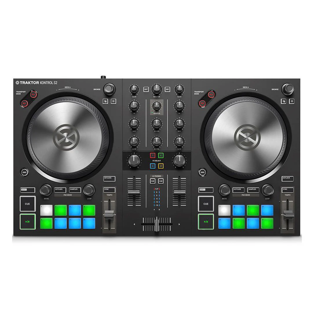 Native Instruments Traktor Kontrol S2 MK3 2 Deck DJ Controller - Image 2