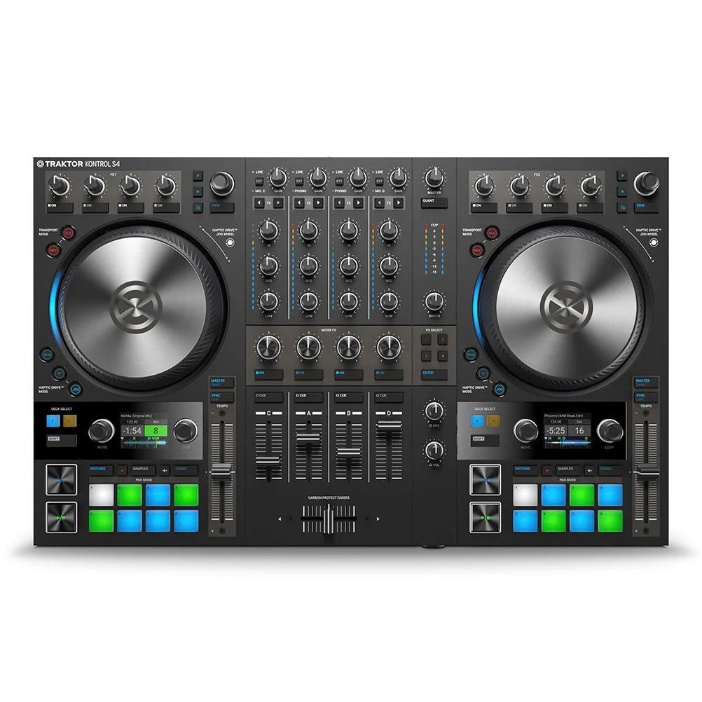 Native Instruments Traktor Kontrol S4 MK3 2 Deck DJ Controller - Image 6