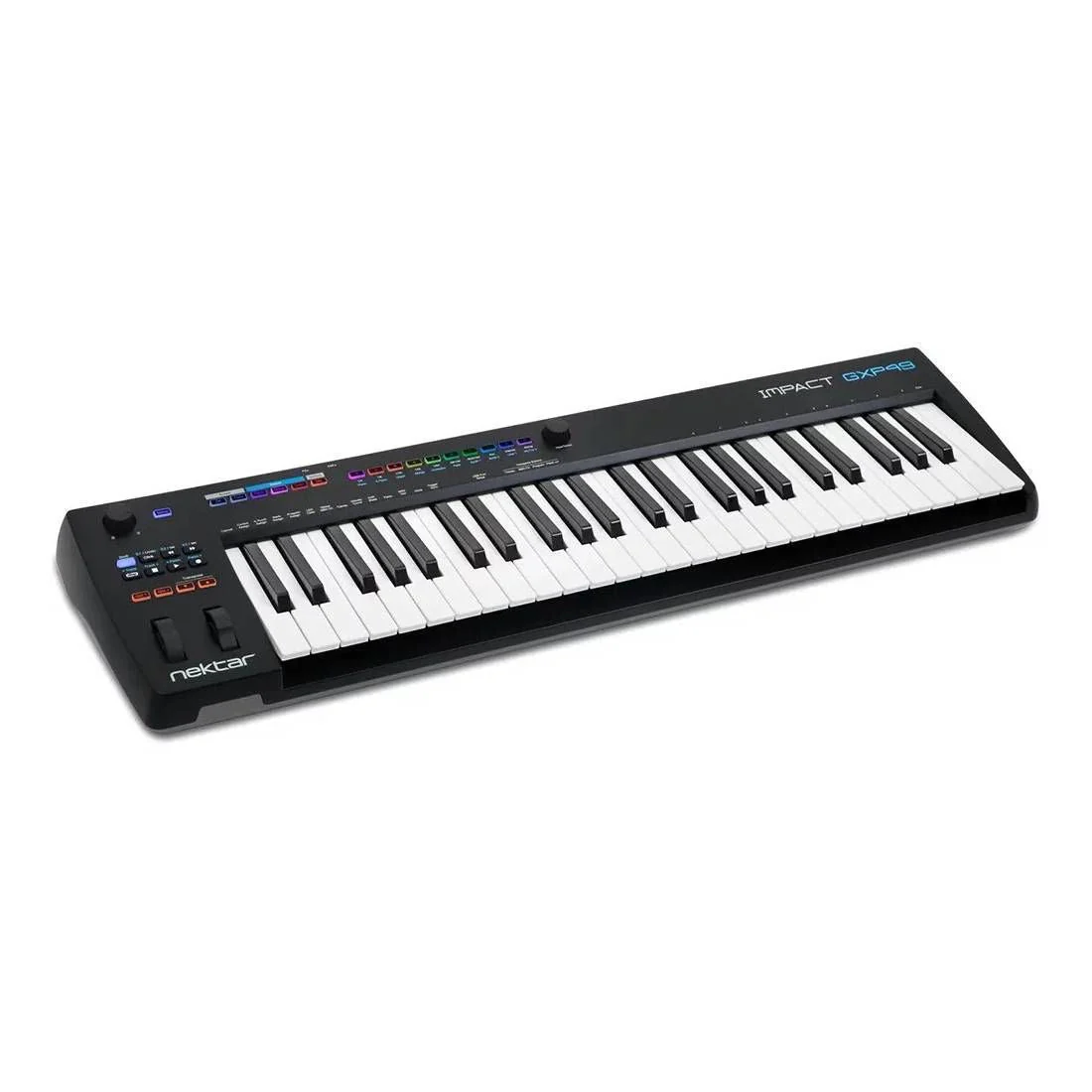 Nektar Impact GXP49 49 Full Size Key USB MIDI DAW Controller Keyboard Semi-weighted with Velocity & Aftertouch - Image 2