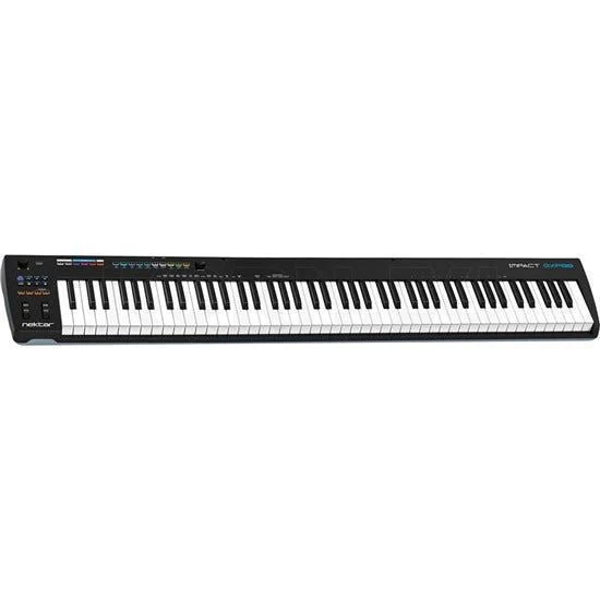Nektar Impact GXP88 88 Full Size Key USB MIDI DAW Controller Keyboard Semi-weighted with Velocity & Aftertouch - Image 2