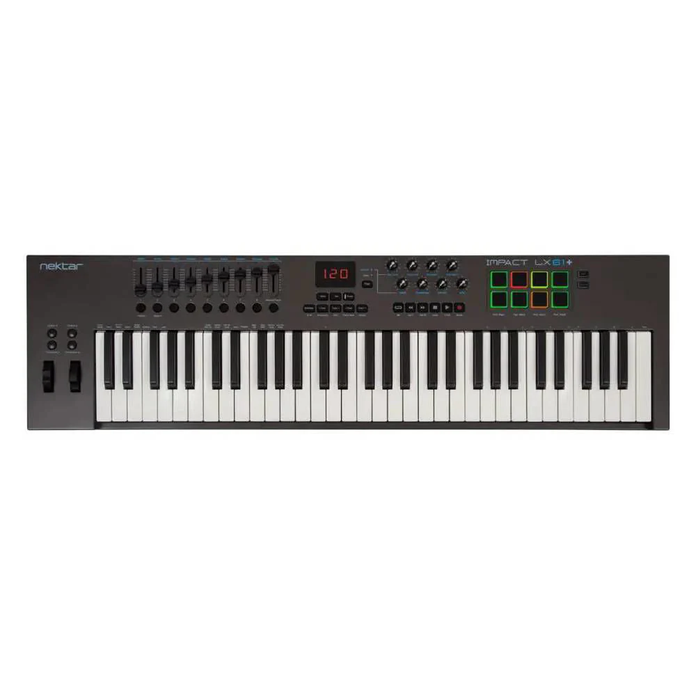 Nektar Impact LX61+ 61 Full Size Key USB MIDI DAW Controller Keyboard - BONUS OFFER - Image 2