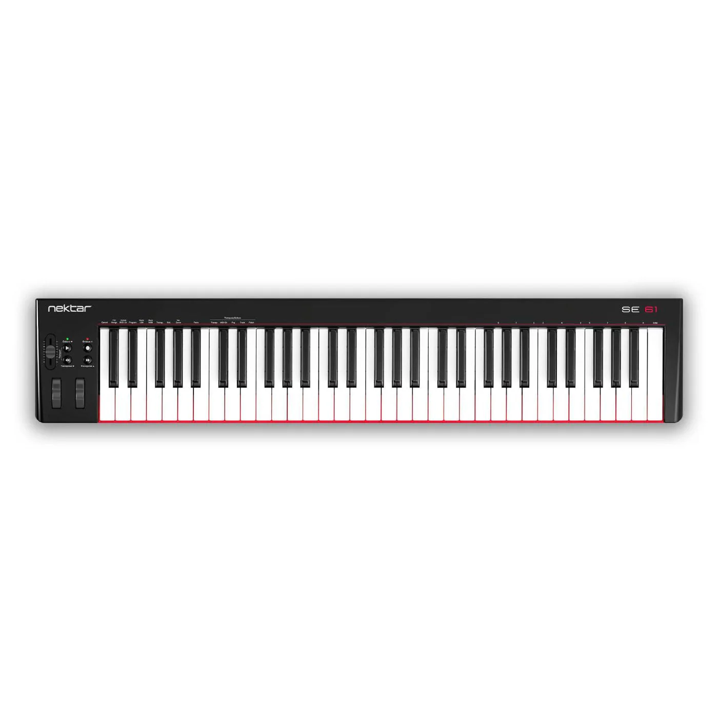 Nektar SE61 Entry Level 61-note Velocity Sensitive Full Size Keys USB MIDI DAW Controller Keyboard