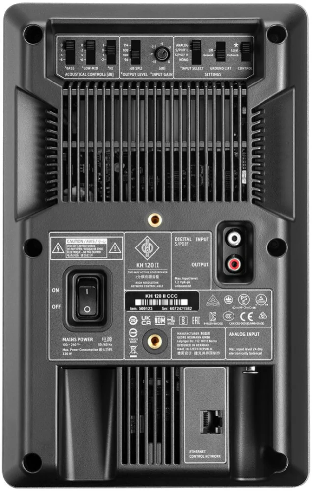 Neumann KH120-II 5.25 inch Studio Monitor Speaker with DSP - Single - Image 3