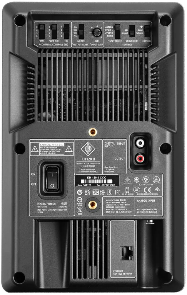 Neumann KH120-II 5.25 inch Studio Monitor Speaker with DSP - Single - Image 6