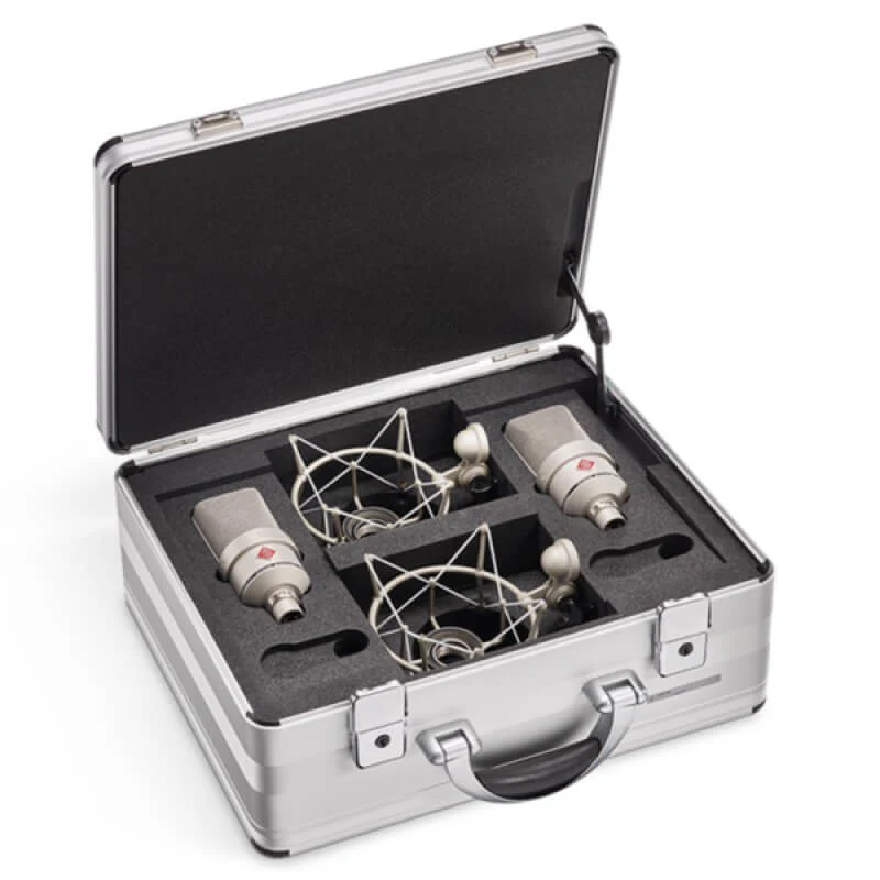 Neumann TLM 103 Large Diaphragm Condenser Microphone Stereo Set w Aluminum Case - Image 2