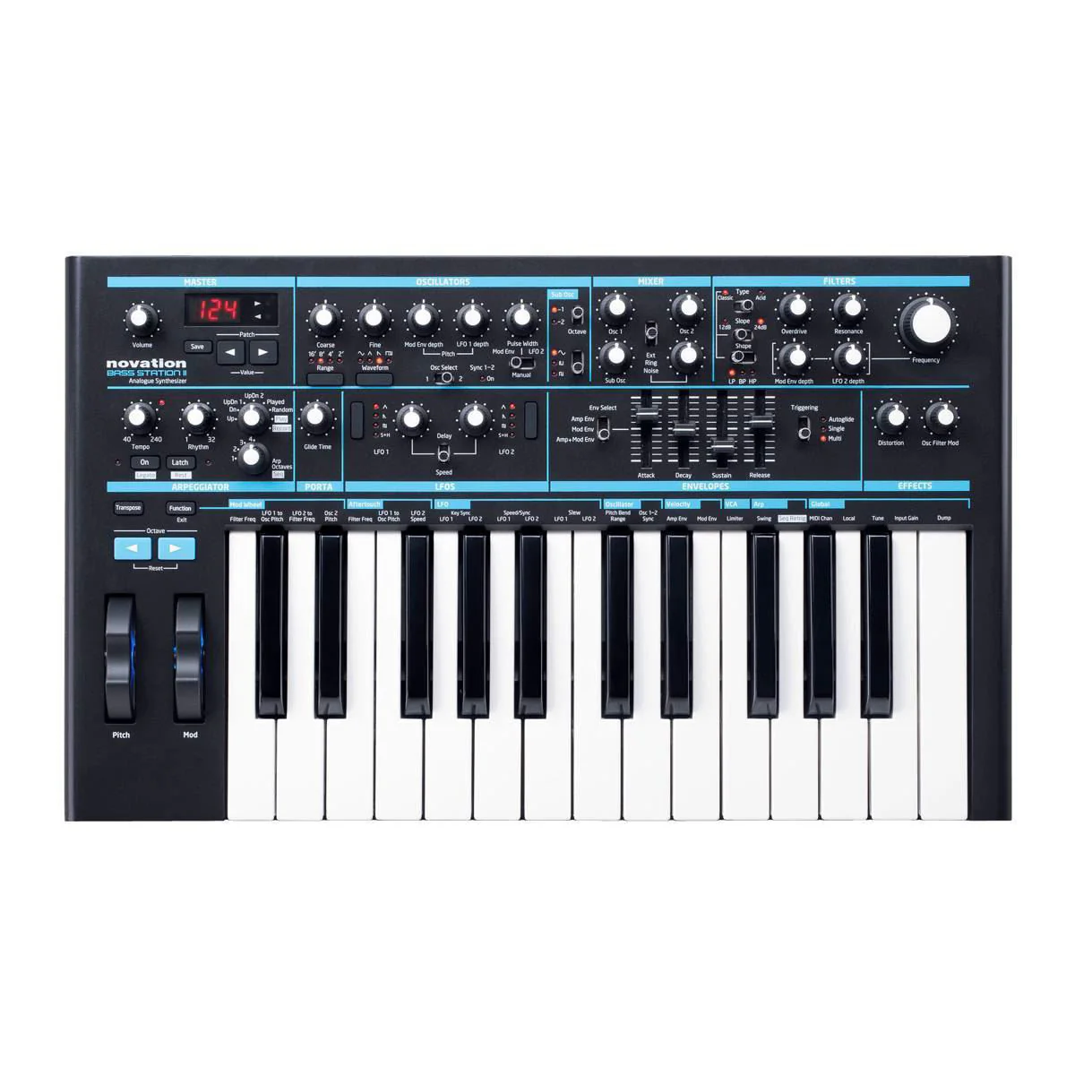 Novation Bass Station II 25-Key Analog Synthesizer - Image 5