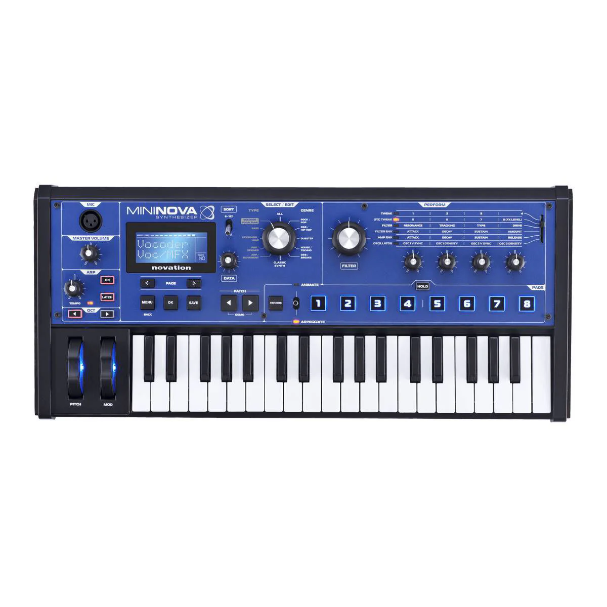 Novation MiniNova 37-Key Synthesizer - Image 6