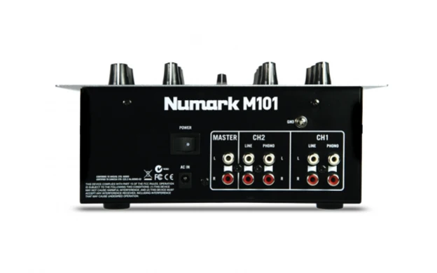 Numark M101 2-Channel DJ Mixer - Image 3