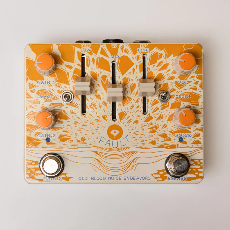 Old Blood Noise Endeavors Fault V2 Overdrive Guitar Effects Pedal (408) - Preloved