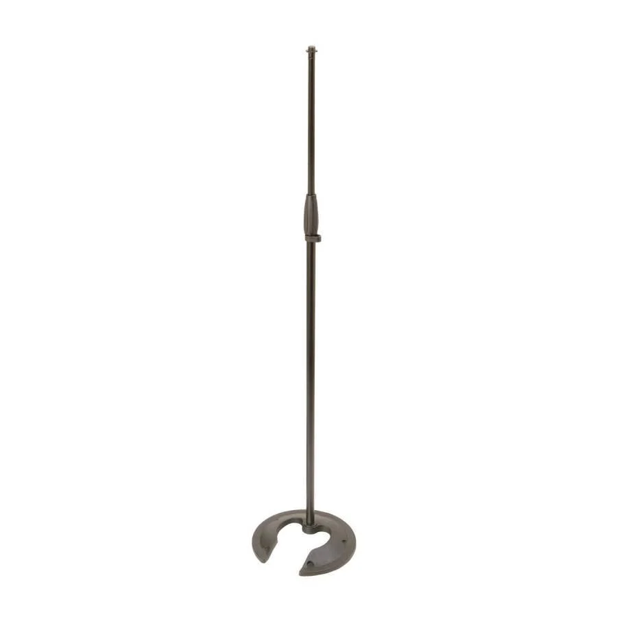 On Stage MS7325 Straight Mic Stand wiith Stackable Weight Base - Black - Image 2