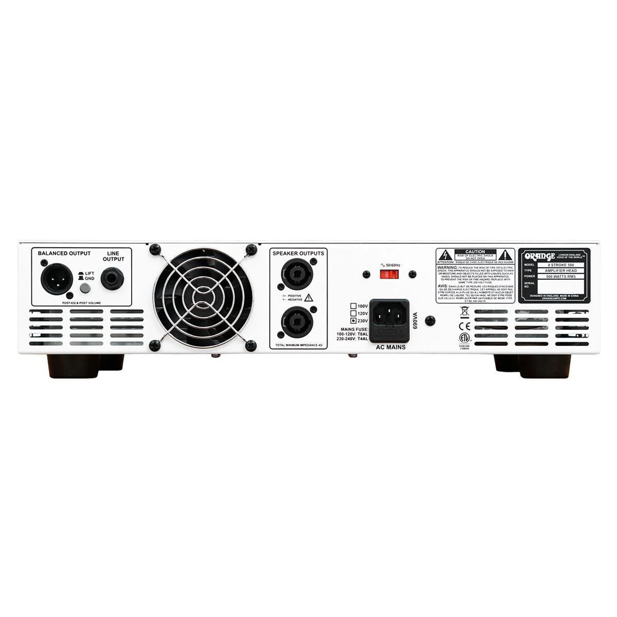 Orange 4 STROKE 500 Bass Head - Image 2