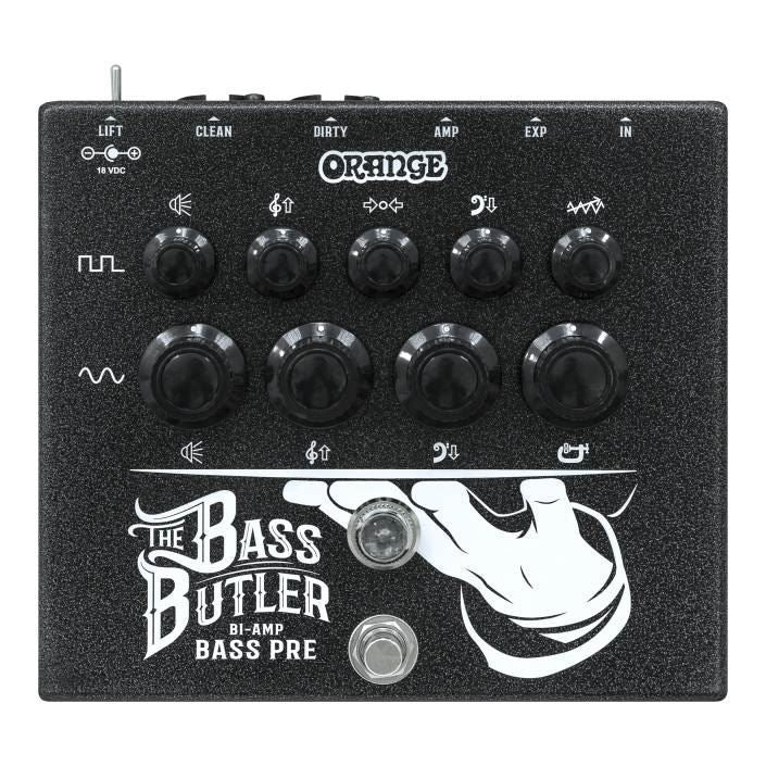 Orange Bass Butler Bi Amp Bass Pre Amp Effects Pedal - Image 5