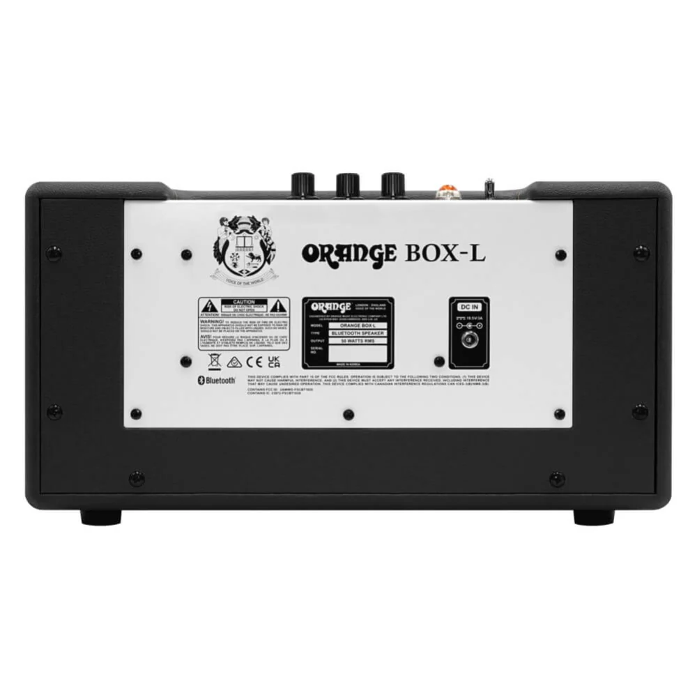 Orange Box-L Large Portable Bluetooth Speaker - Black - Image 5