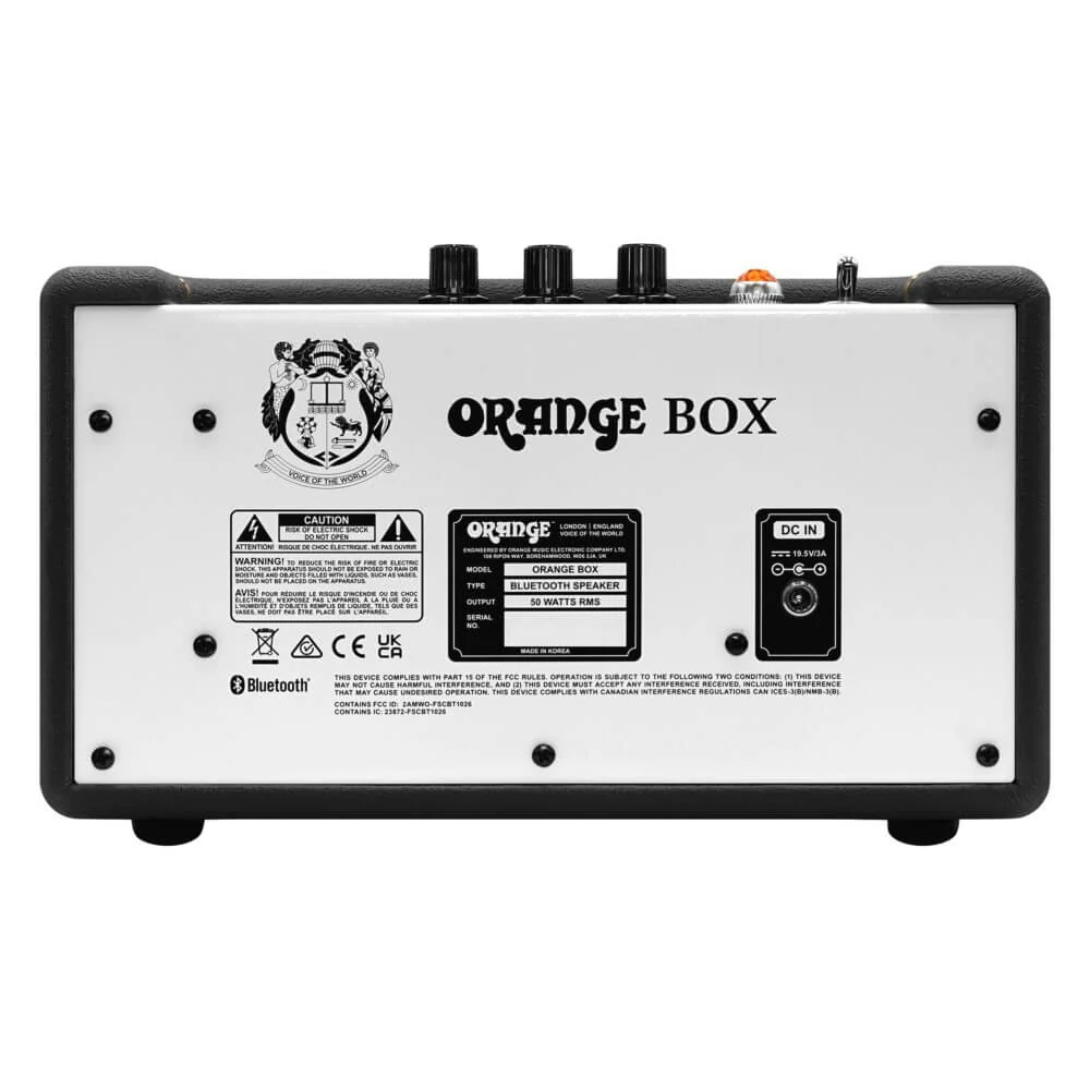 Orange Box Portable Bluetooth Speaker - Black - Image 12