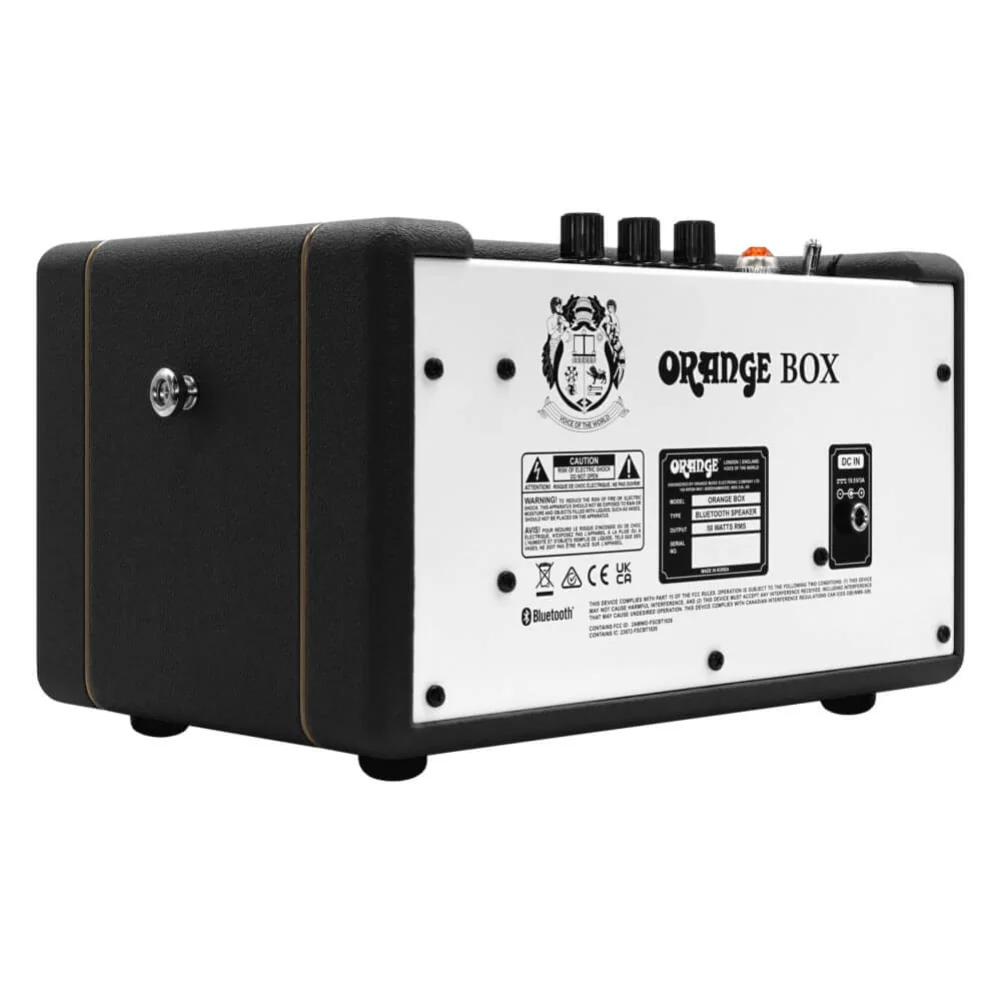 Orange Box Portable Bluetooth Speaker - Black - Image 4