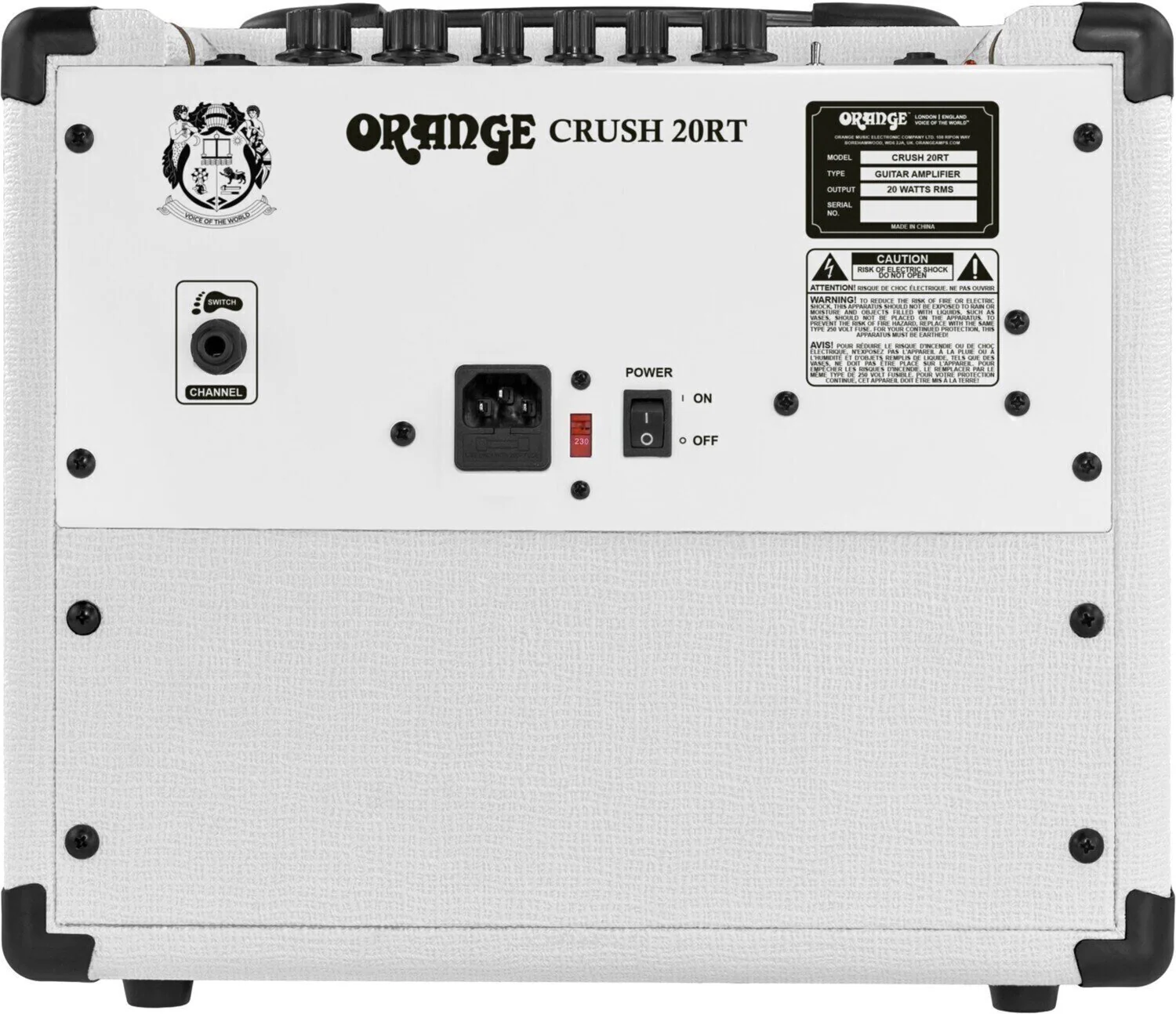 Orange Crush 20RT Signature Orianthi Guitar Combo Amplifier - White - Image 2