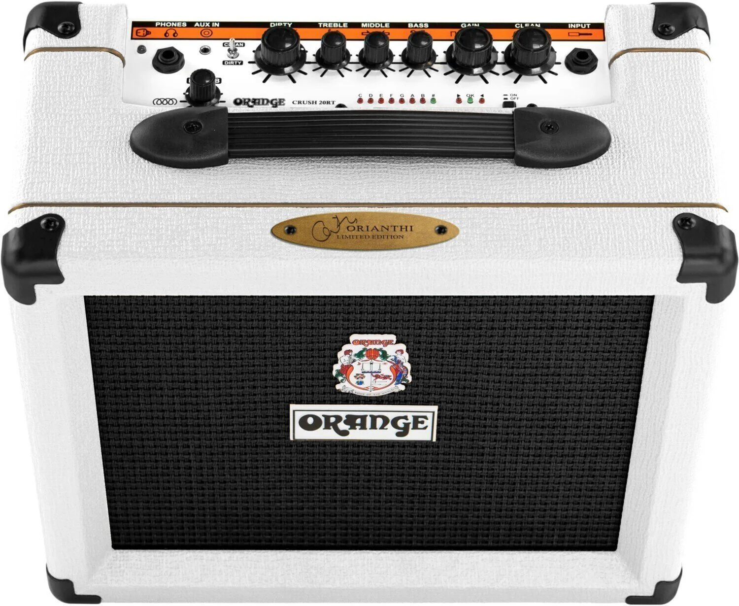 Orange Crush 20RT Signature Orianthi Guitar Combo Amplifier - White - Image 3