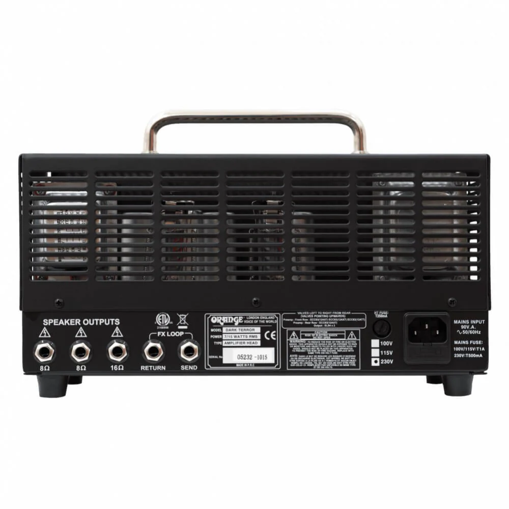 Orange DA15H Dark Terror 15W Tube Guitar Amplifier Head - Image 3