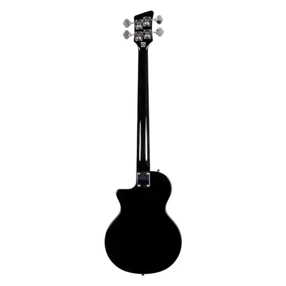Orange O Bass Electric Bass Guitar with Gigbag - Black - Image 2