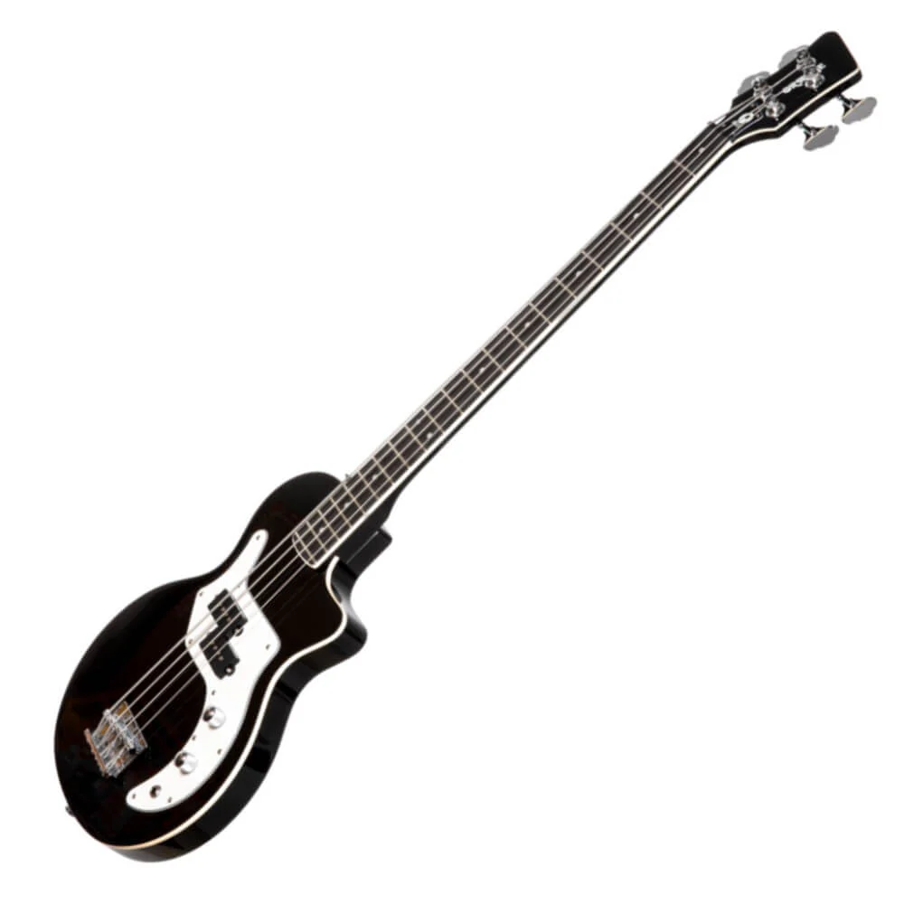 Orange O Bass Electric Bass Guitar with Gigbag - Black - Image 6