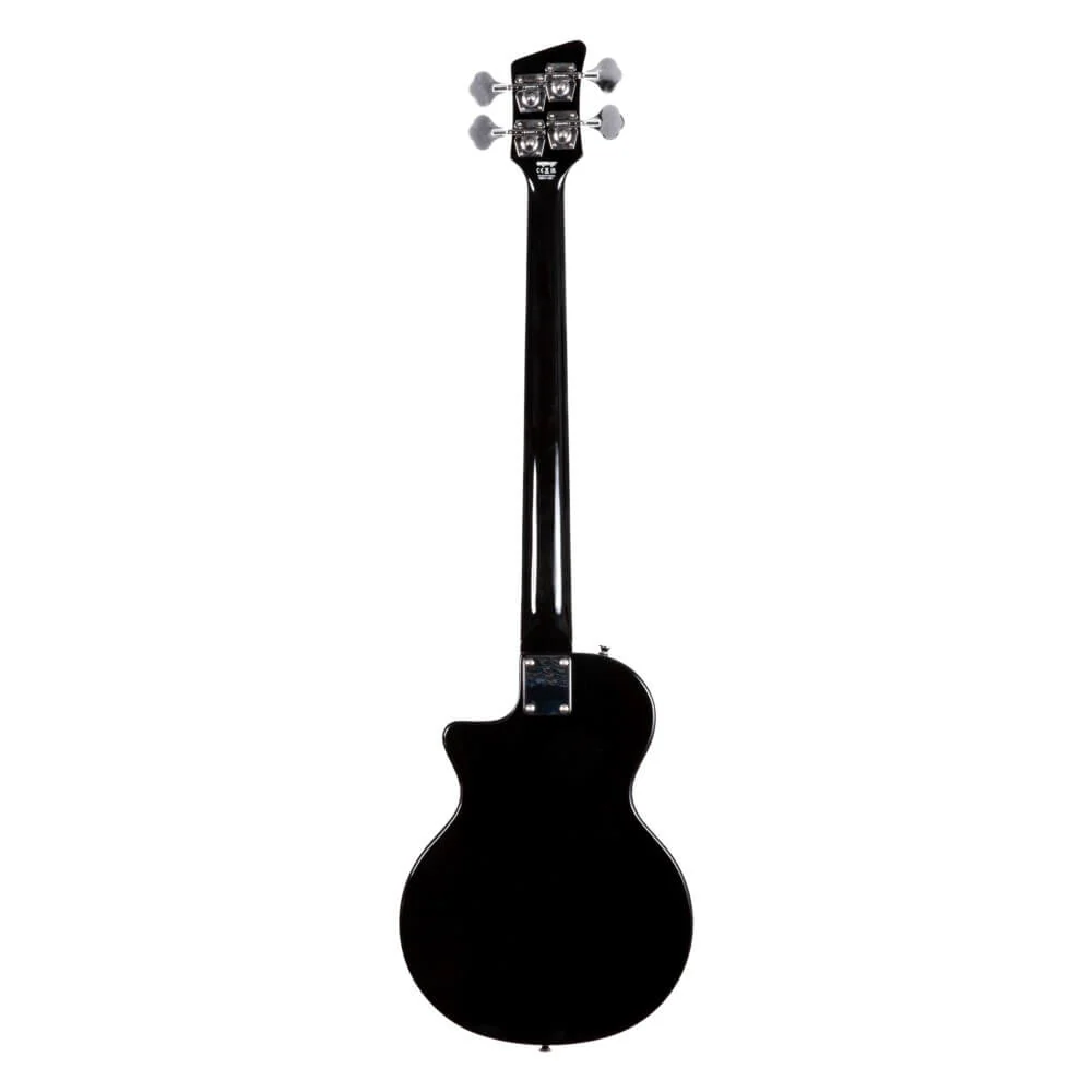 Orange O Bass Electric Bass Guitar with Gigbag - Black - Image 8