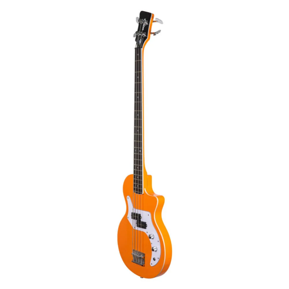 Orange O Bass Electric Bass Guitar with Gigbag - Orange - Image 2