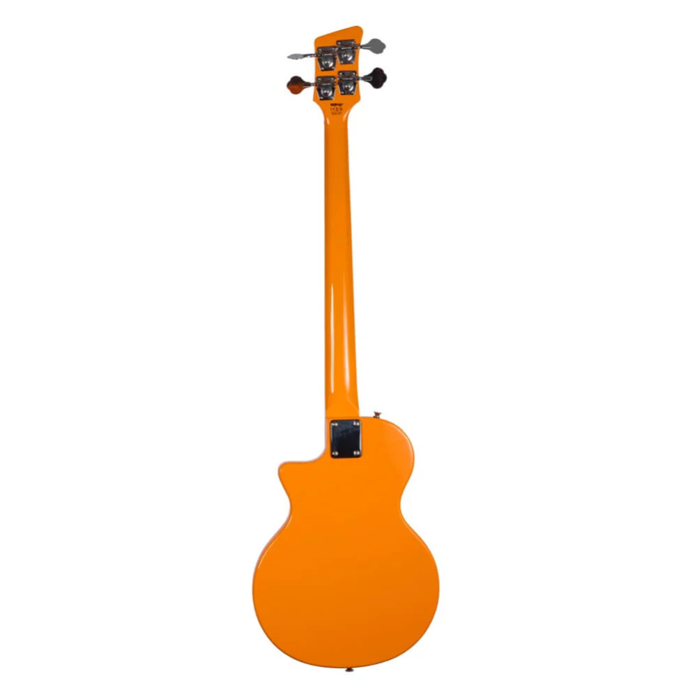 Orange O Bass Electric Bass Guitar with Gigbag - Orange - Image 4