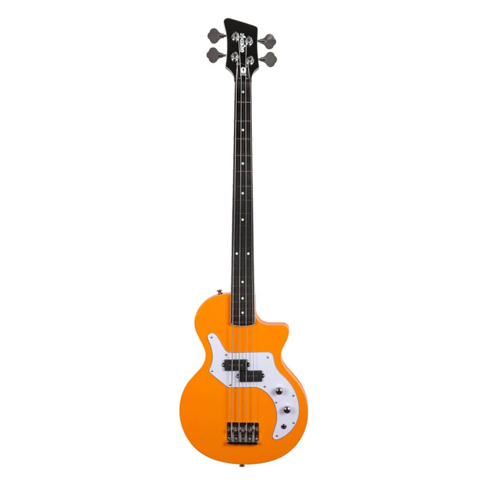 Orange O Bass Electric Bass Guitar with Gigbag - Orange - Image 6