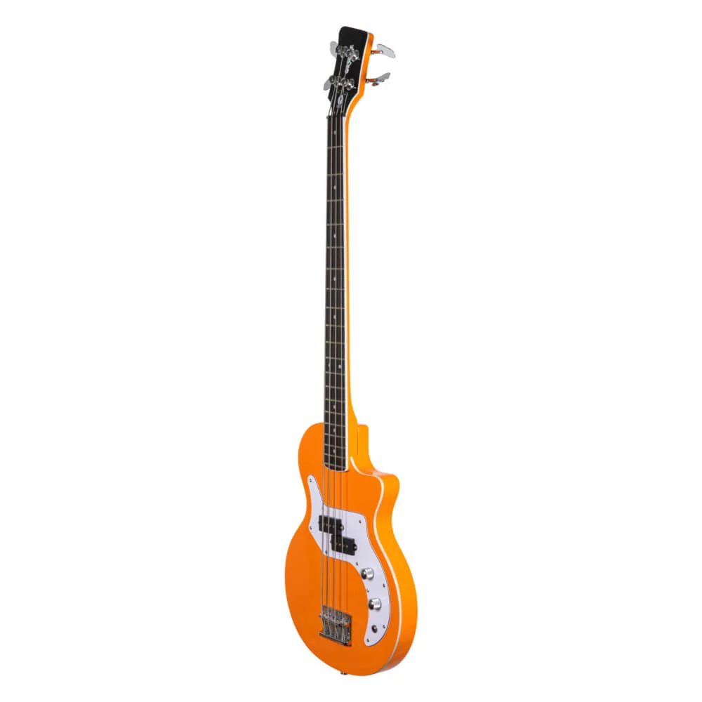 Orange O Bass Electric Bass Guitar with Gigbag - Orange - Image 8